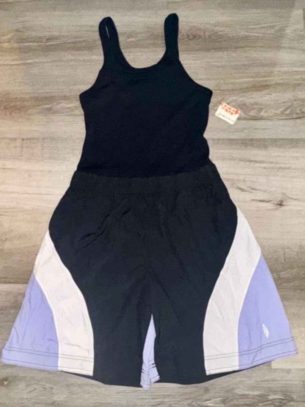 Free People Movement Double Bounce Athletic Jumpsuit Romper Activewear Retro XS
